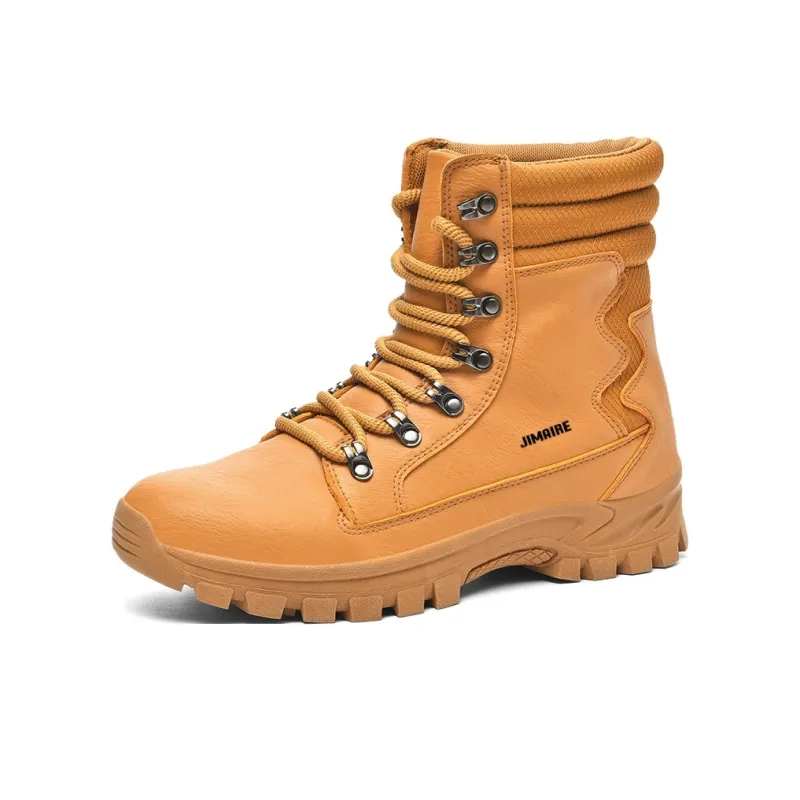 King Jinmai Work Boots Short Martin Boot Unisex-1