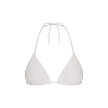 SKIMS FW24 SWEATER KNIT TRIANGLE BRALETTE Bra Women's MARBLE/Marble