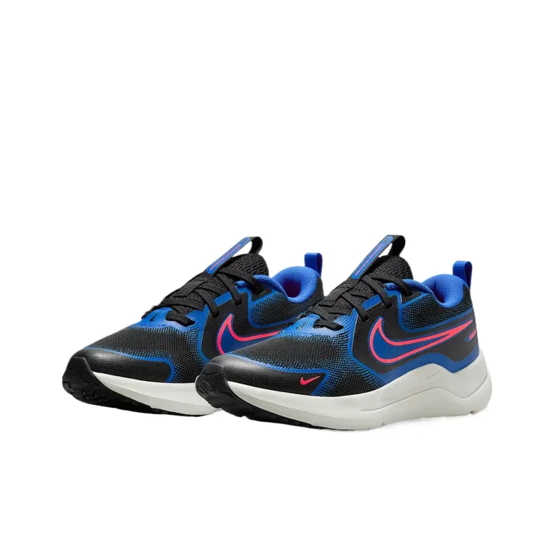 Nike Cosmic Runner Shock Absorbers Kids' Running Shoes Black/Royal Blue/Mountain White/Bright Dark Red Unisex-2