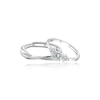 FOREVER MELODY Sterling Silver Rings Unisex