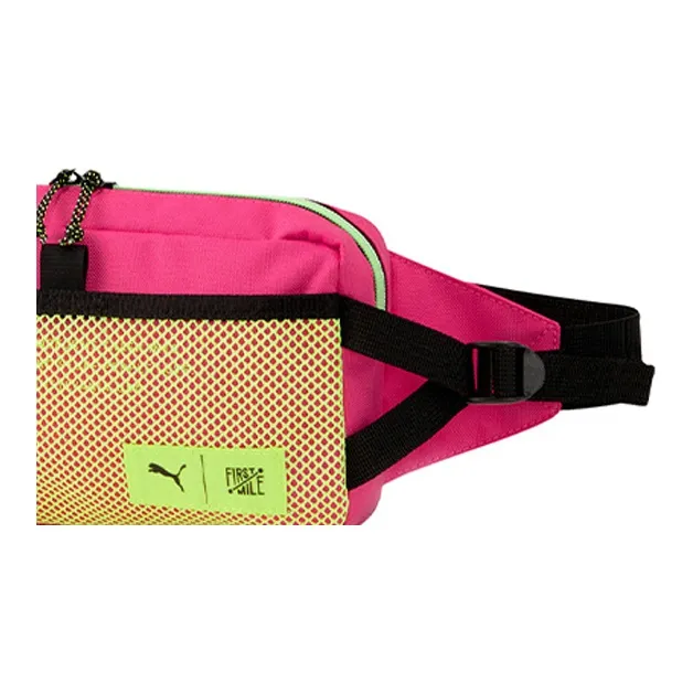 PUMA Recyclable Material Shoulder Bag Crossbody Bag Fanny Pack Regular Unisex Bright Pink-2