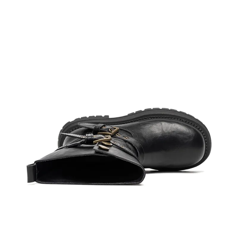 EXULL Q Ankle Boots 5cm Women's Black-3