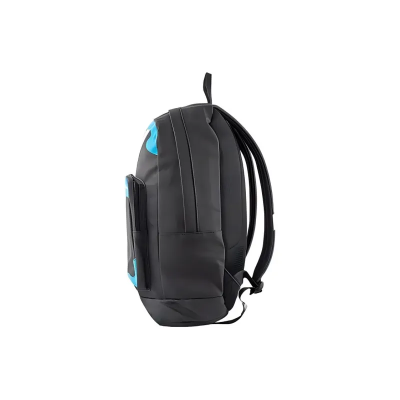 New Balance Polyurethane Backpack Regular Unisex Black & Blue-2