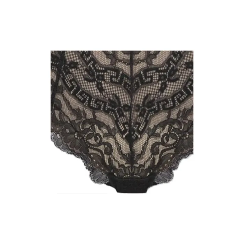 VERSACE Medusa Plaque Lace Briefs-1
