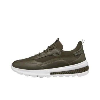 GEOX Spherica Actif Wear-Resistant Low-Top Casual Shoes Men's Army Green