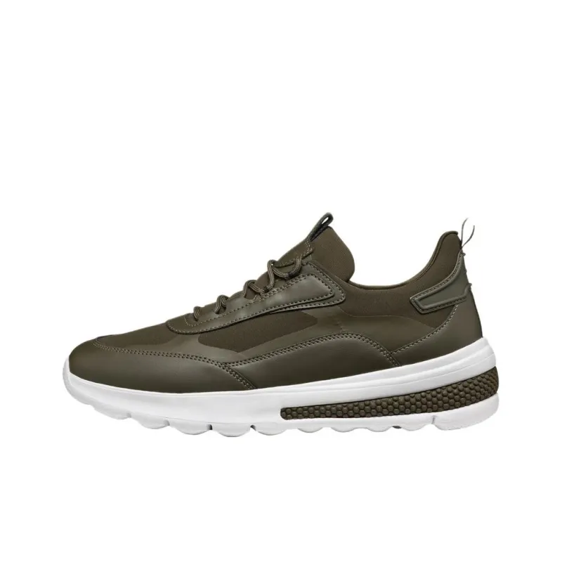 GEOX Spherica Actif Wear-Resistant Low-Top Casual Shoes Men's Army Green-0