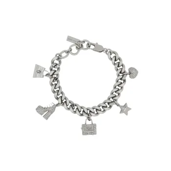 MARC JACOBS The Pavé Mini Icon Charm Bracelet