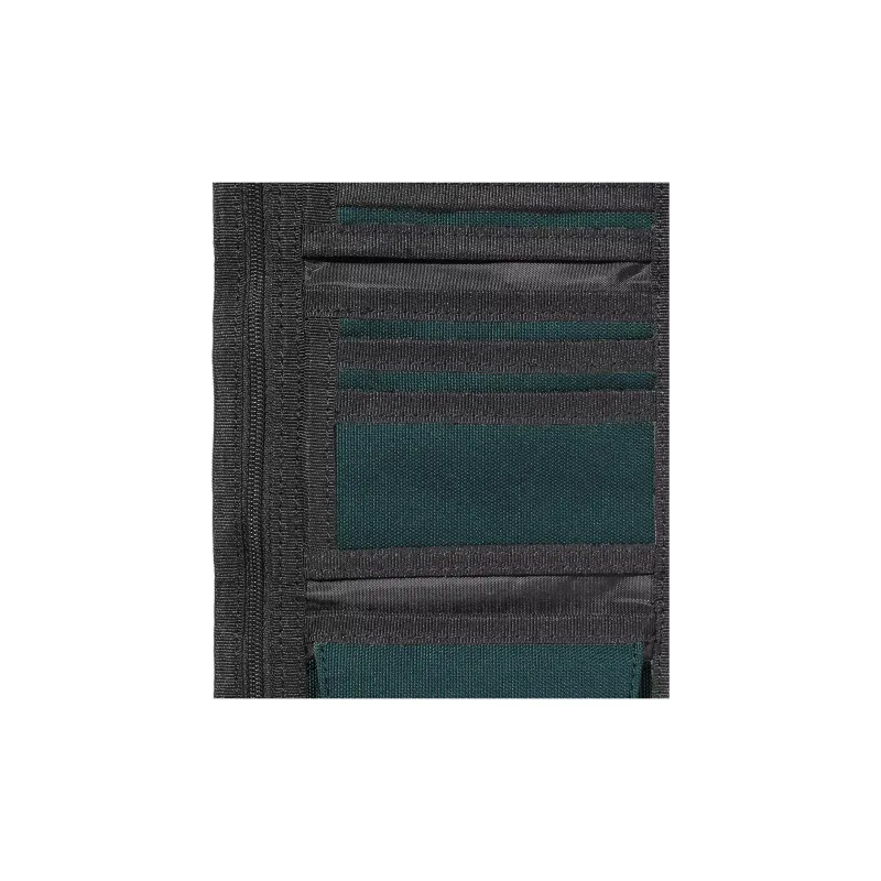 Carhartt WIP Recycled Polyester Patchwork Canvas Wallet Regular Unisex Deep Lake Color-4