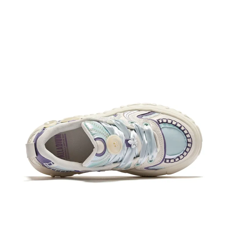 Palladium Button Shoes Wear Resistant Slip Resistant Low Top Skateboard Shoes Unisex White-7