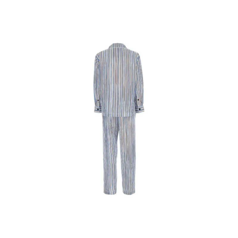 Bottega Veneta Pajama Set Women's Blue-1