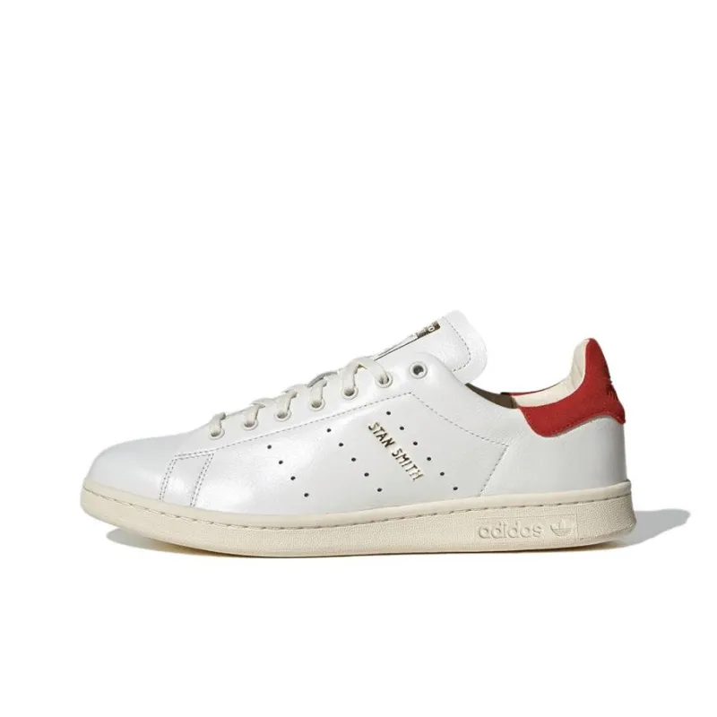 Adidas Stan Smith Lux Cloud White Cream White Red-0