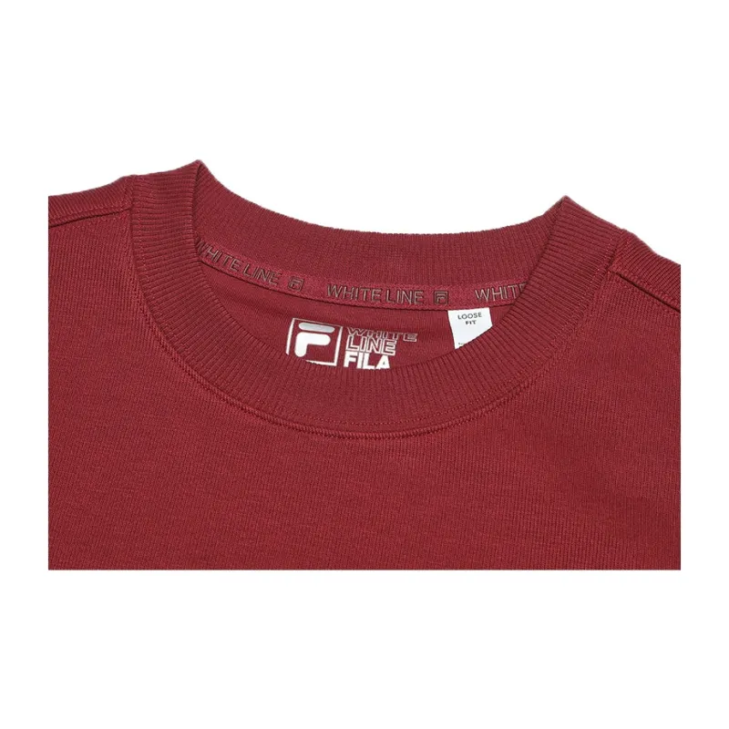 FILA Sweatshirt Women's Rose Burgundy-5