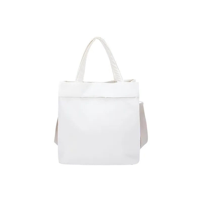361° Fabric Tote Bag Shopping Bag Portable Crossbody Bag Shoulder Bag Women's Black/Ecru-6