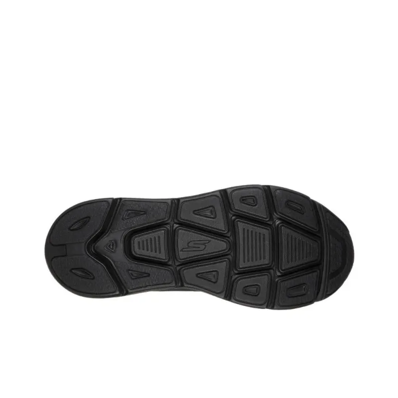 Skechers Max Cushioning Durable Breathable Low-Top Casual Running Shoes Men's Black Extra Wide Fit-4