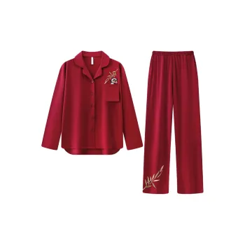 Gongdie x LABIXIAOXIN LIANMINGKUAN Pajama Set Unisex Red