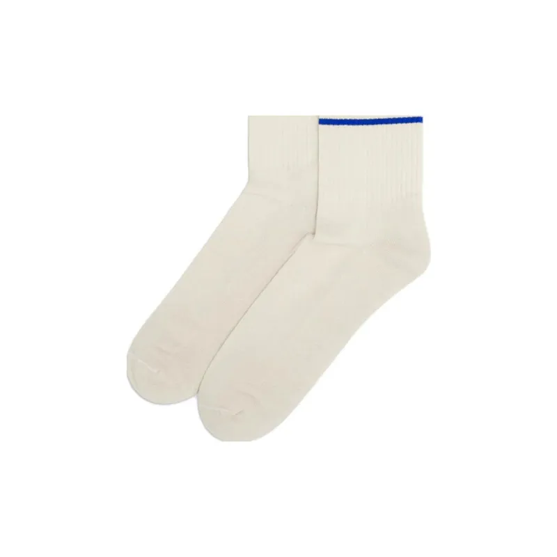 VERSACE Vintage Logo Socks 'Bone/Bluette'-4