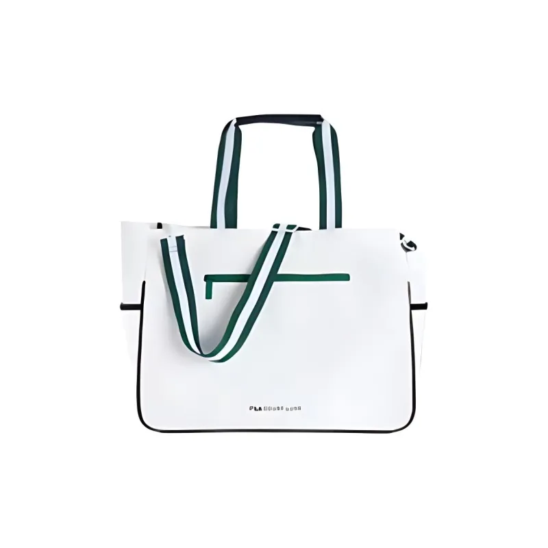 FILA Fabric PU Polyurethane, Synthetic Leather Sports Bag, Crossbody Handbag Regular Women's Jade White-3