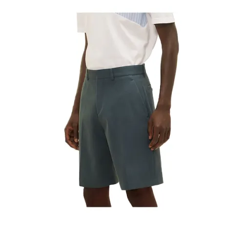 HERMES Casual Shorts Men Dark Gray
