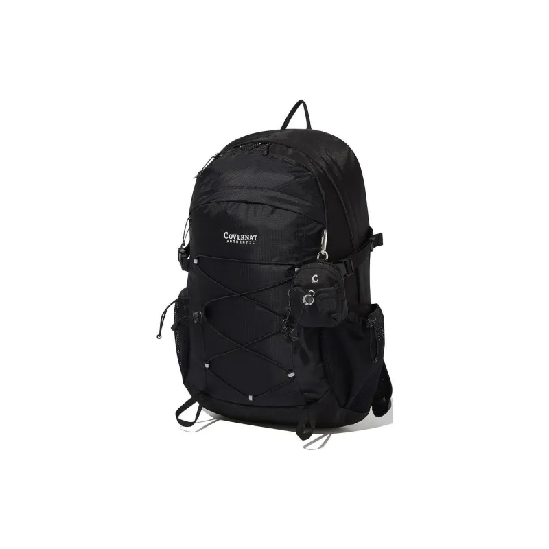 COVERNAT Nylon Backpack Unisex Black-1