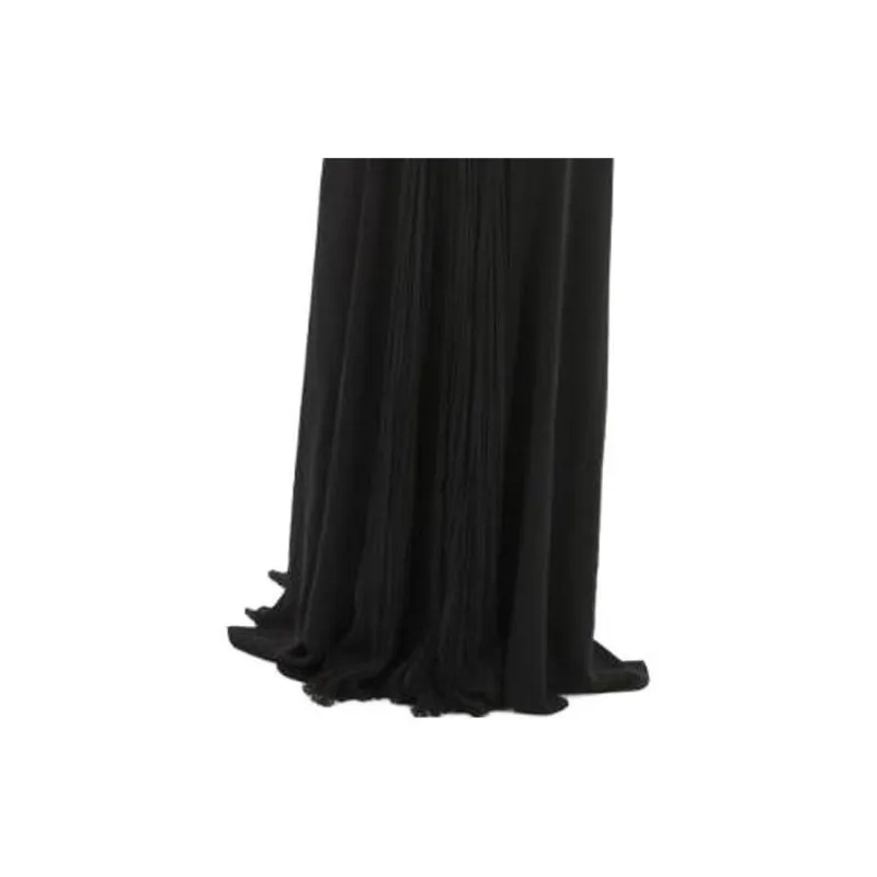 VERSACE Slip Dresses Women's Black-3