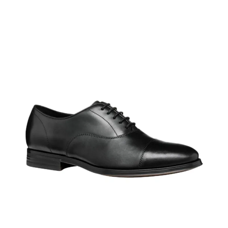 GEOX Rezzonico Dress Shoes Men's Black-1