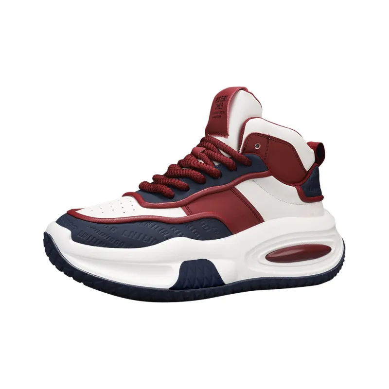JANECO Anti-Slip And Wear-Resistant Breathable High-Top Chunky Sneakers Men's-9