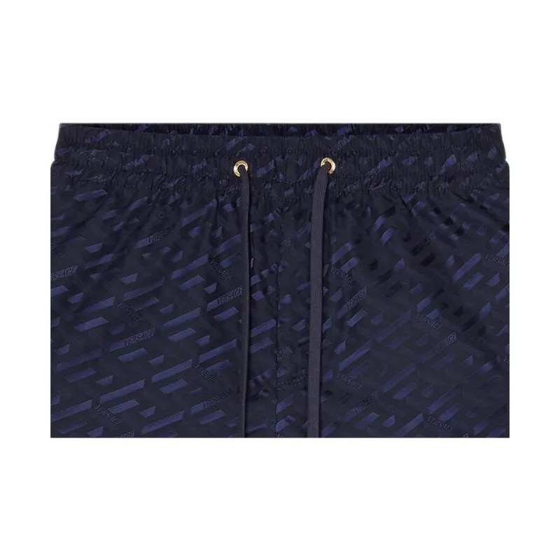 VERSACE Casual Shorts Men Blue-4