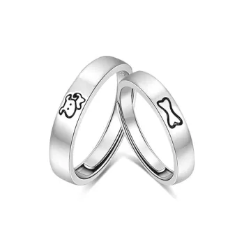 Master Kim Love Confession Anniversary Gift Adjustable Opening Ring Unisex