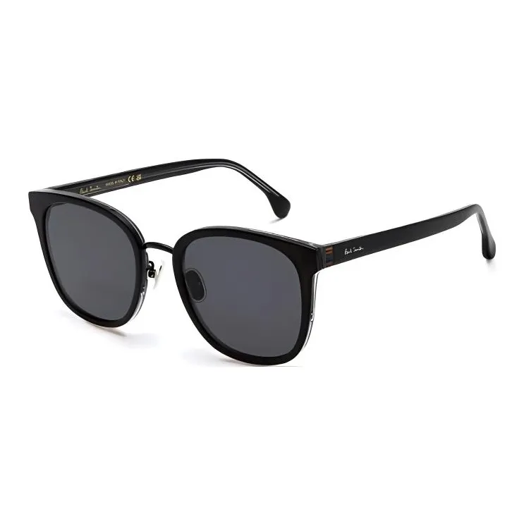Paul Smith Plate Frame Square Sunglasses Unisex Black-0