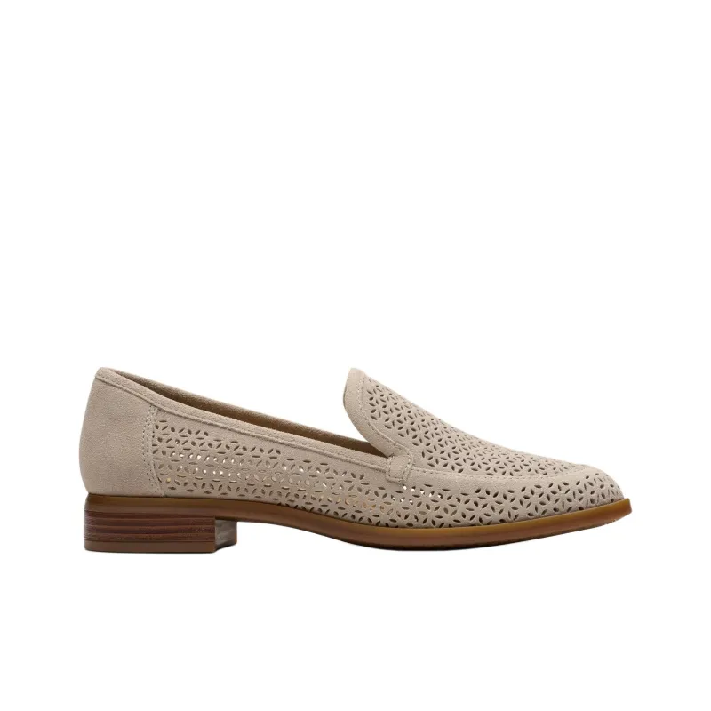 Clarks Trish Cove Casual Single Shoes 2.5cm Women's Taupe-1