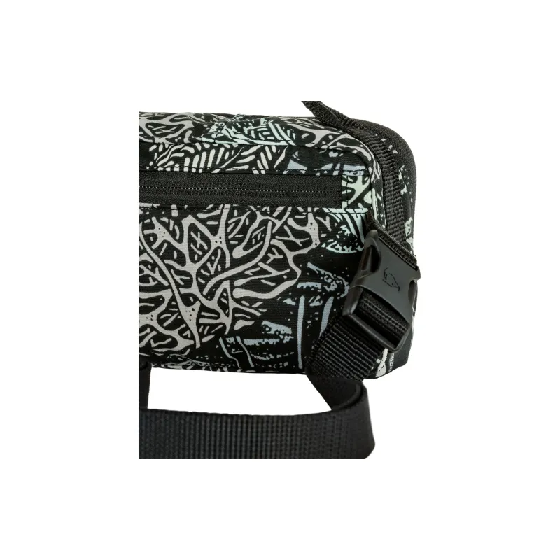Fjallraven Kanken Recycled Polyester Blended Cotton Fanny Pack Regular Unisex Black & Green-4