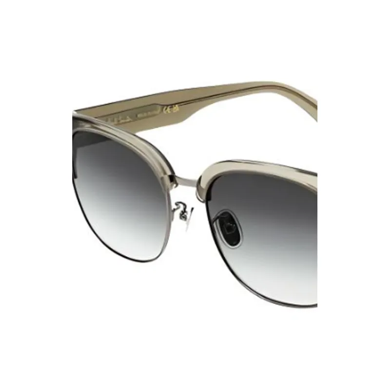Paul Smith Plate Frame Square Sunglasses Unisex Green-2