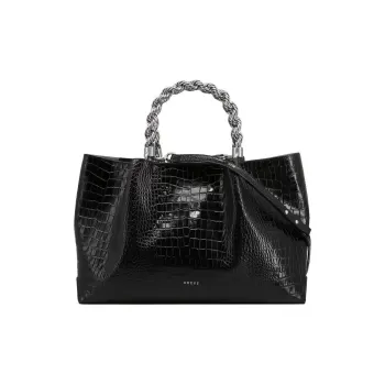 GUESS Leather Shoulder Bag Crossbody Bag Handbag Regular Women's Black