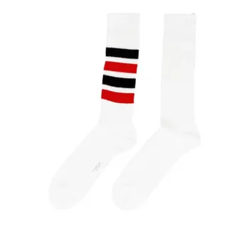 THOM BROWNE· Mid Calf Socks Men's 1 Pack White