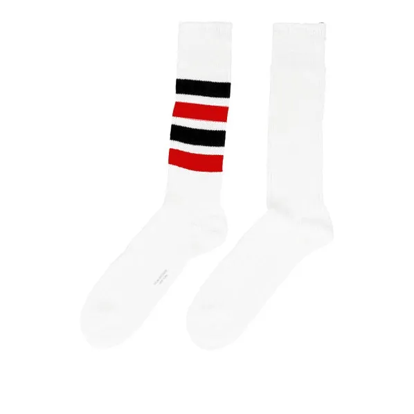 THOM BROWNE· Mid Calf Socks Men's 1 Pack White-0
