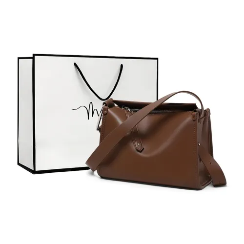 MILLIE'S Cow Leather Underarm Shoulder Bag, Crossbody Bag Regular Women's Coffee