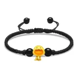 Serpent Rope Bracelet-Black Cord