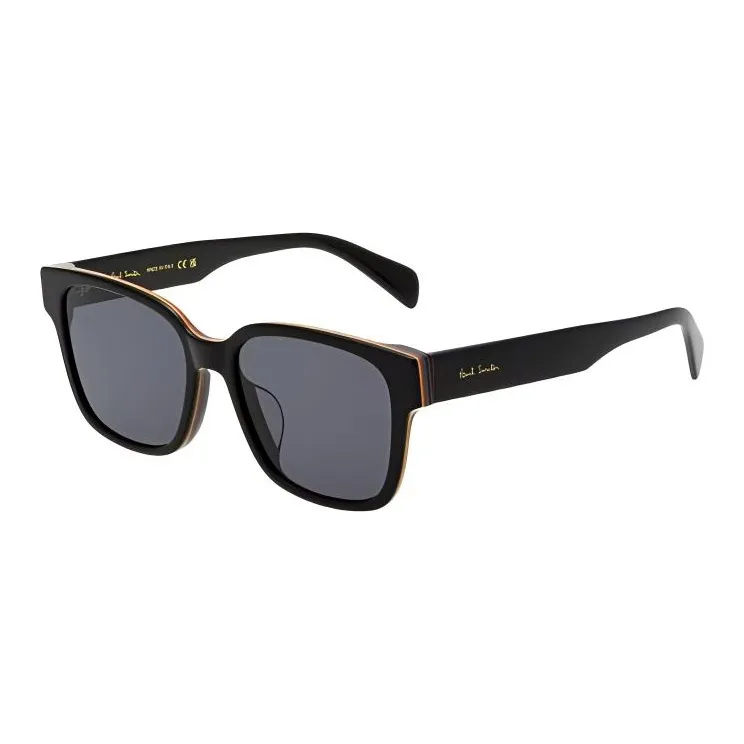 Paul Smith Plate Frame Square Sunglasses Unisex Black-0