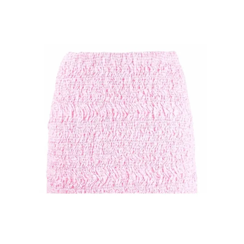 MIU MIU Casual Short Skirts Women's Pink-5