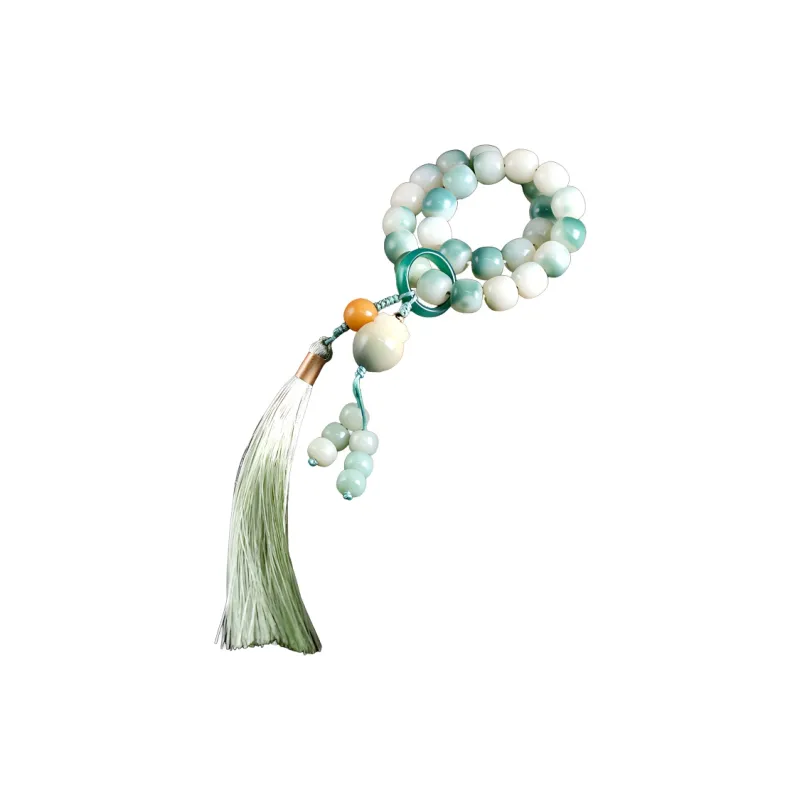 SHUZHUO White Jade Bodhi Bracelets Unisex-0