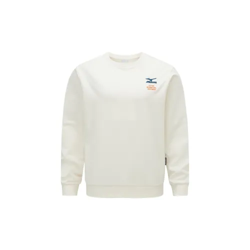 Mizuno Sweatshirts Unisex White