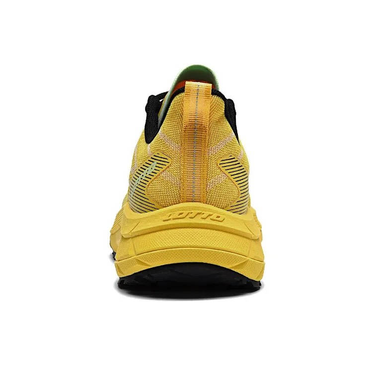 LOTTO Cushioning Anti Slip And Wear Resistant Low Top Outdoor Shoes Men's Yellow-4