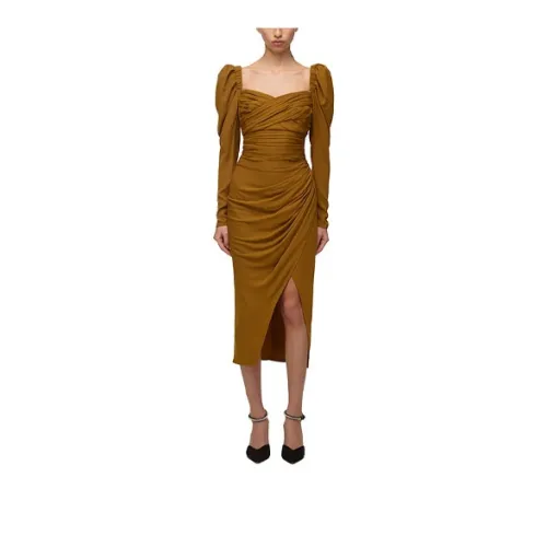 Self-portrait FW21 Dress Women's Brown