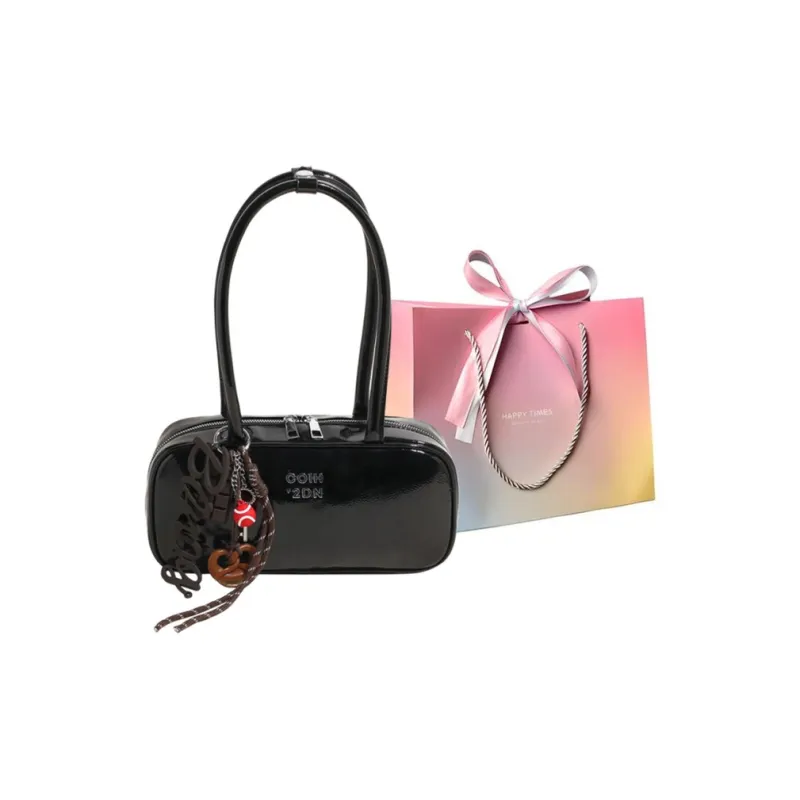 Yalu PU Handbag Shoulder Bag Regular Women's Black/Coffee/Brown-0