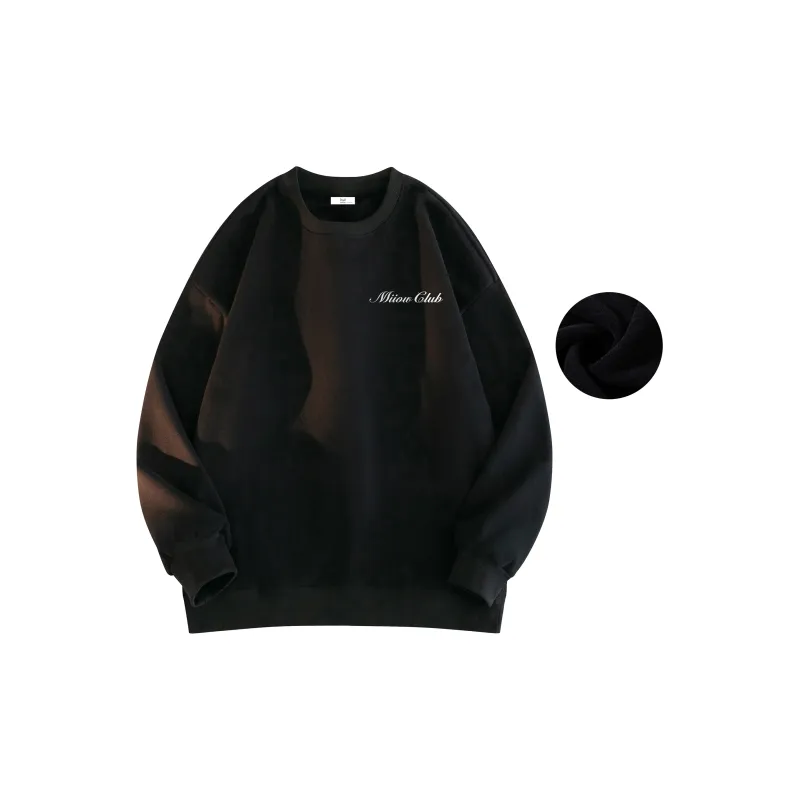 MIIOW Trend Party Series Sweatshirt Unisex White-22