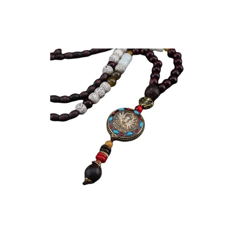 Fei Yu Sandalwood Necklaces Unisex-2