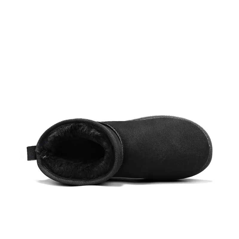 Kangaroo Head Warm Short Snow Boots Unisex-13
