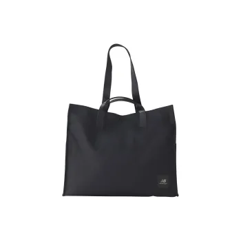 New Balance Nylon Tote Bag, Shopping Bag, Shoulder Bag, Handbag Tubas Unisex Black