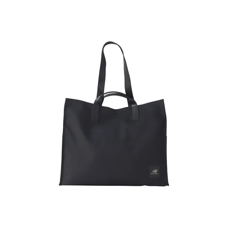 New Balance Nylon Tote Bag, Shopping Bag, Shoulder Bag, Handbag Tubas Unisex Black-0