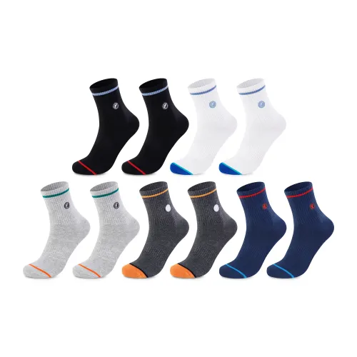 FAIRWHALE Knee High Socks Unisex 5 Pack